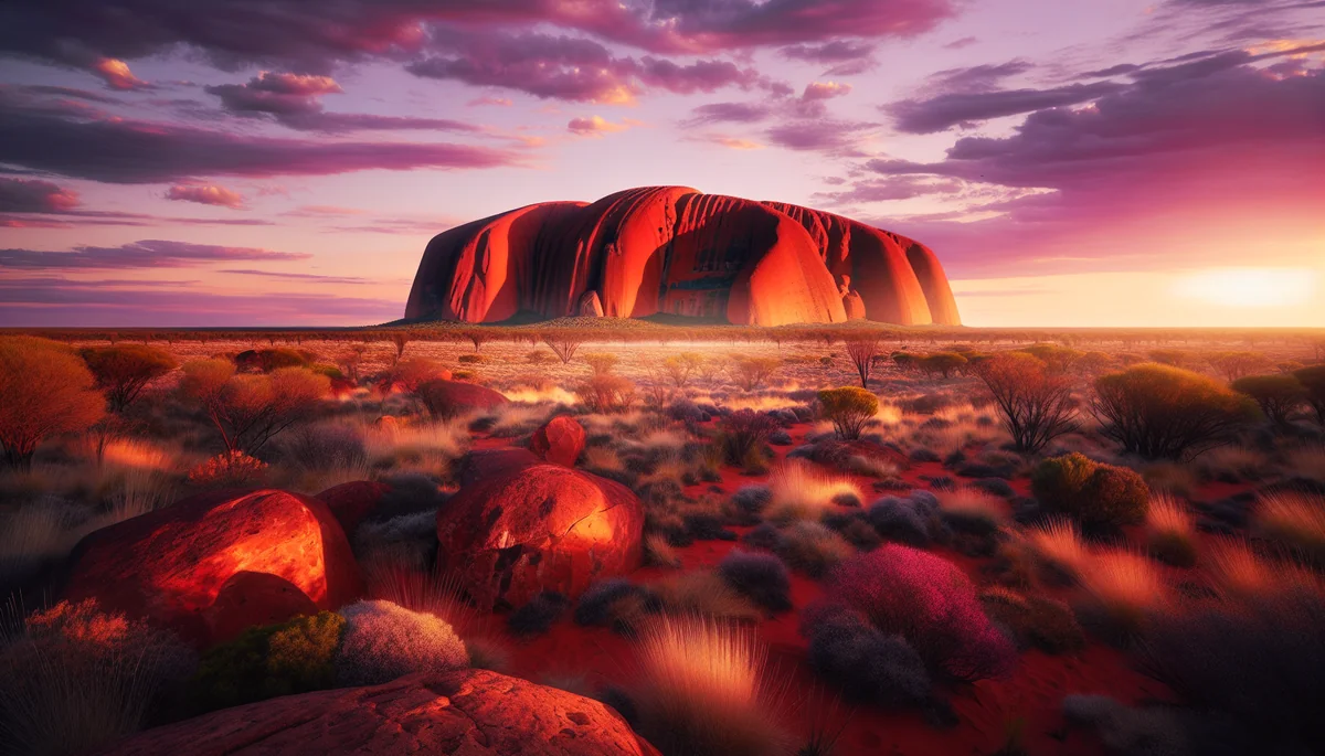 Quanto ne sai sui misteri dell'Ayers Rock?